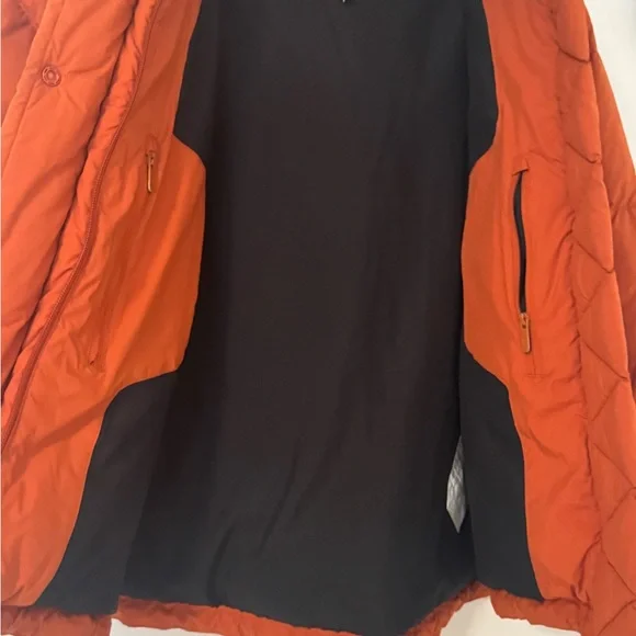 lululemon Rust Puffer Jacket - Picture 2 of 5